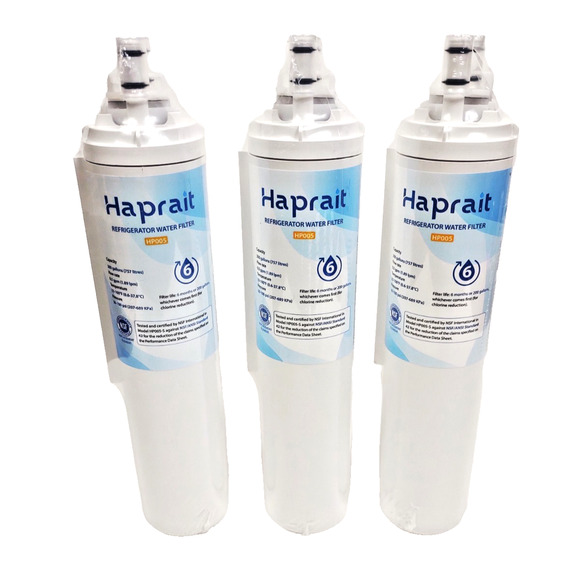 Haprait HP005 Refrigerator Water Filter Replacement 3 Pack - All 3 Sealed NWT - Picture 2 of 9
